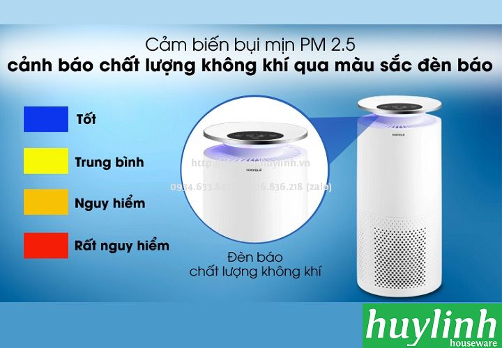 Máy lọc không khí Hafele CF-8126S - 537.82.720 - Wifi [30 - 35m2] 5