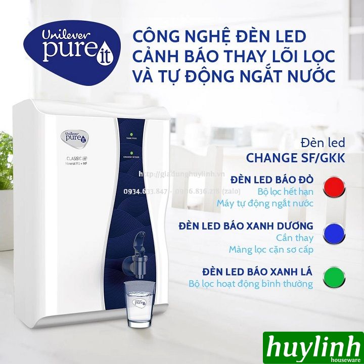 Máy lọc nước Unilever Pureit Casa G2 (RO + MF) - 6000 lít 4
