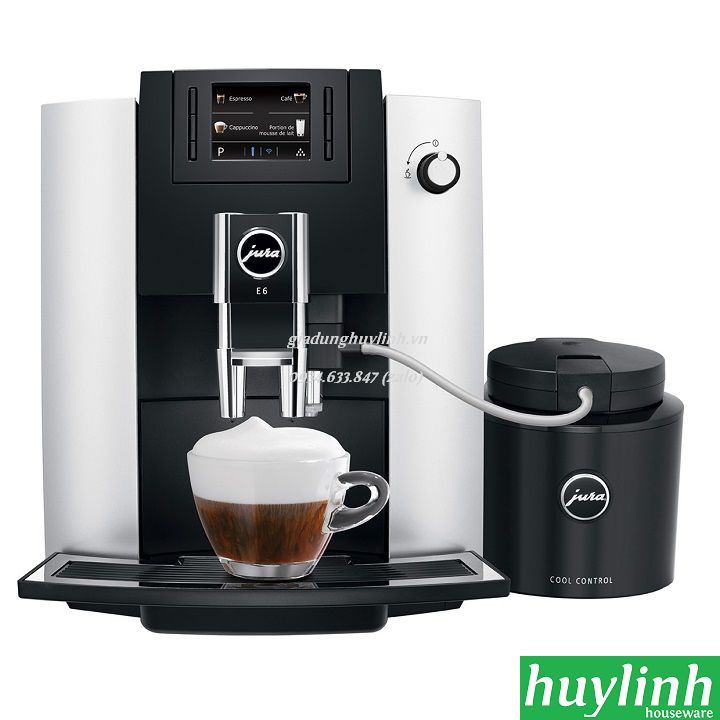 Máy pha cà phê tự động Jura E6 Platinum 2