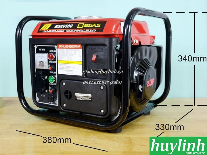 Máy phát điện Bgas BGA950C - 0.8KVA 2