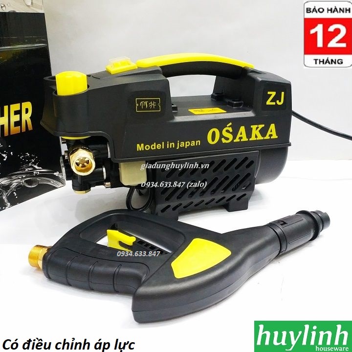 Máy rửa xe Osaka ZJ - 2400W - chỉnh áp