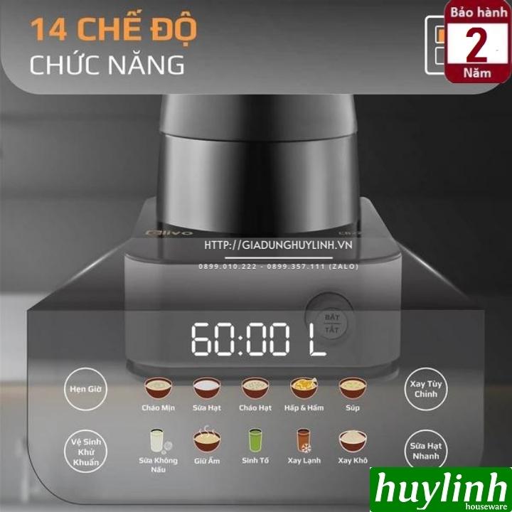 Máy xay nấu sữa hạt đa năng Olivo CB22 PRO - Tặng Voucher + Sách công thức 3