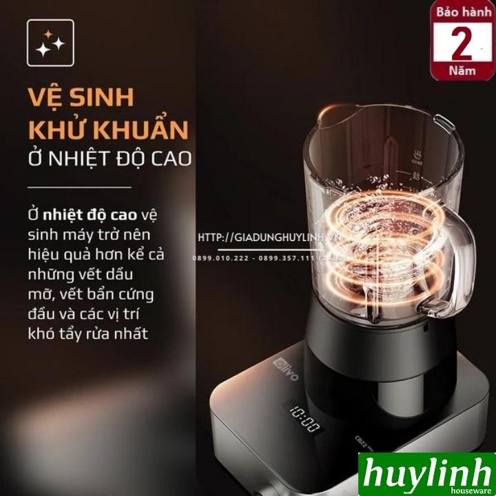 Máy xay nấu sữa hạt đa năng Olivo CB22 PRO - Tặng Voucher + Sách công thức 7