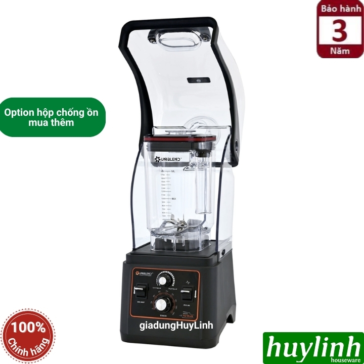 Máy xay sinh tố công nghiệp Uniblend UB-712 Plus - Có hẹn giờ - 1680W - Dung tích 1.8 lít 4