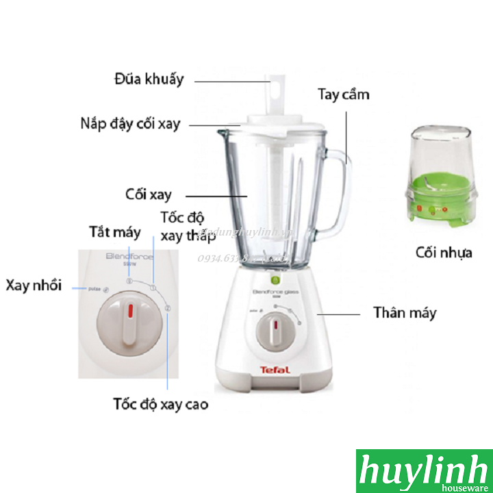 Máy xay sinh tố Tefal BL317166 2