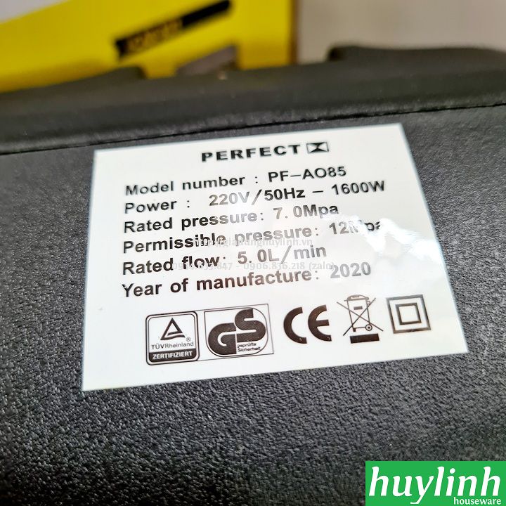 Máy xịt rửa xe cao áp Perfect PF-AO85 - 1600W 5