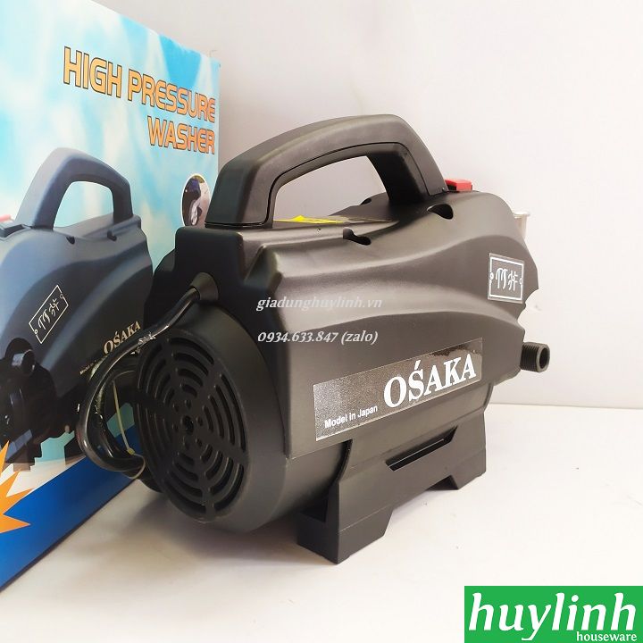 Máy rửa xe Osaka 2400W thế hệ 2 màu đen 4