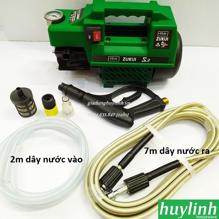 Máy rửa xe Zukui S3 - 2000W 2