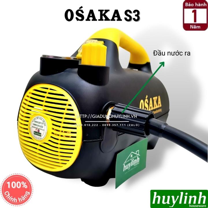 Máy xịt rửa xe chỉnh áp Osaka S3 - 2000W - Tặng béc rửa máy lạnh 3