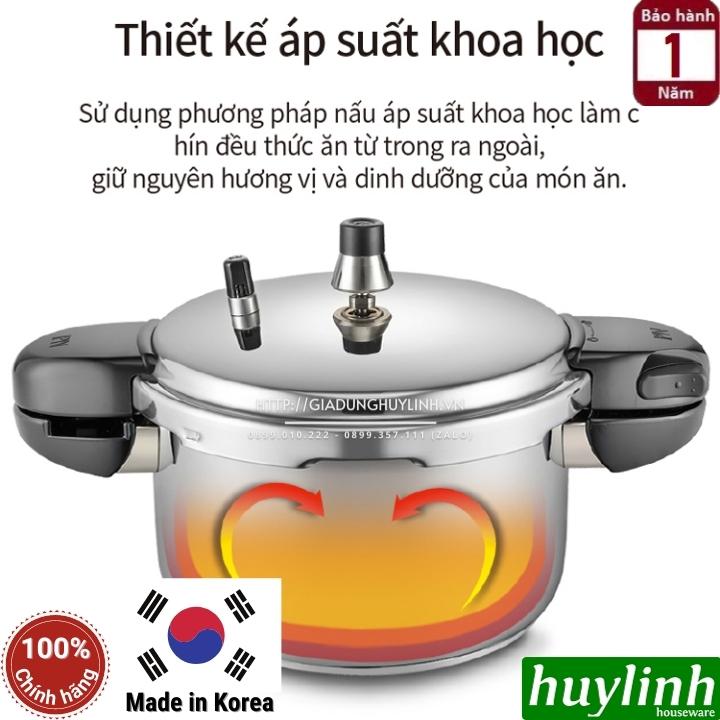 Nồi áp suất Inox đáy từ PoongNyun HNVPC-10(IH) - 5.3 lít 6