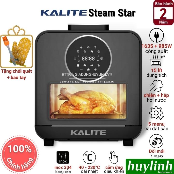 Nồi chiên hấp hơi nước Kalite Steam Star