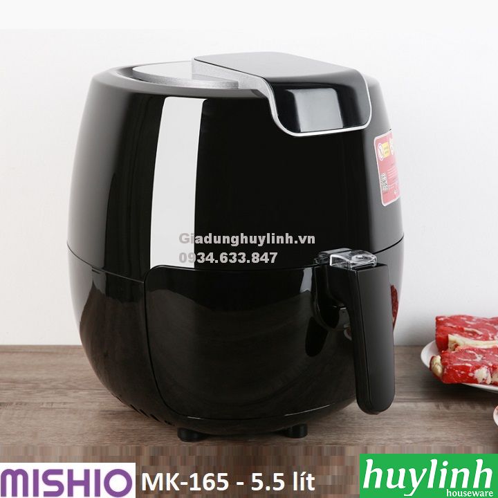 Nồi chiên không dầu Mishio MK-165 - 5.5 lít