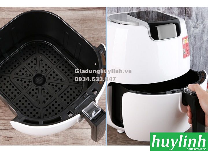 Nồi chiên không dầu Mishio MK-165 - 5.5 lít 8