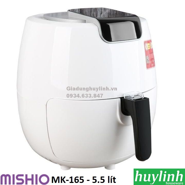 Nồi chiên không dầu Mishio MK-165 - 5.5 lít 2