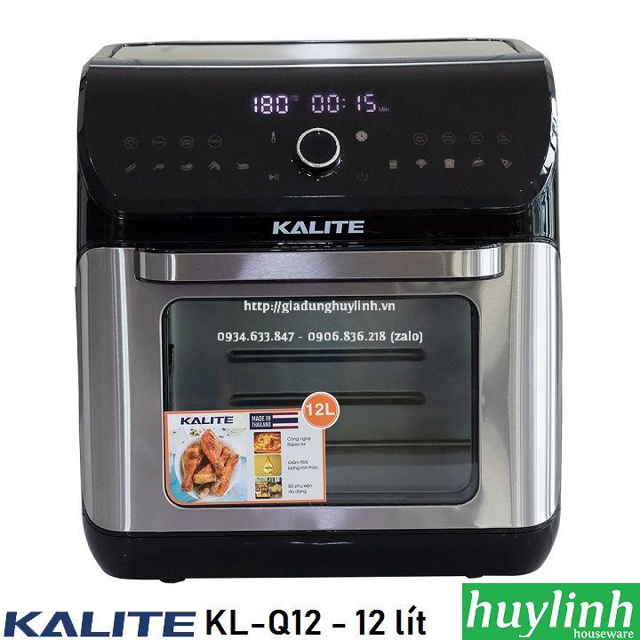 Nồi chiên không dầu Kalite KL-Q12 - 12 lít - Made in Thái Lan