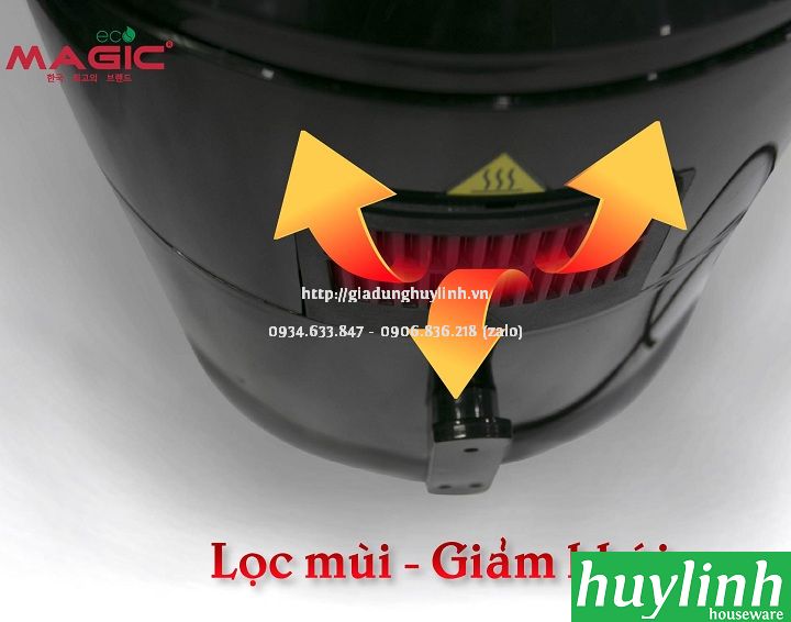 Nồi chiên không dầu Magic ECO AC-120 - 7 lít 6