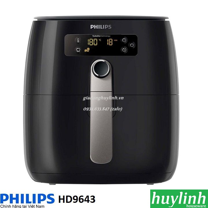 Nồi chiên không dầu Philips HD9643