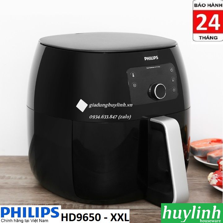  Nồi chiên không dầu Philips HD9650 - XXL