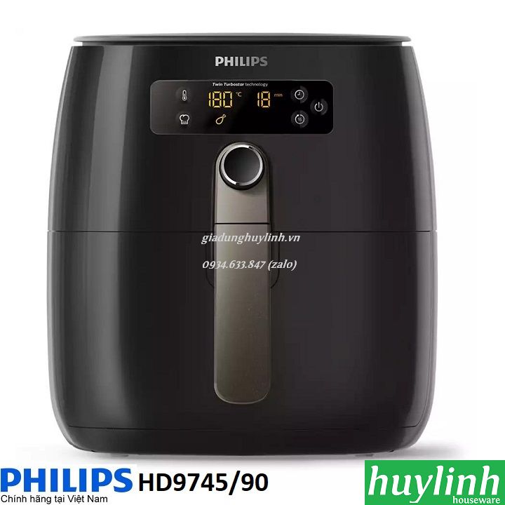Nồi chiên không dầu Philips HD9745 / 90