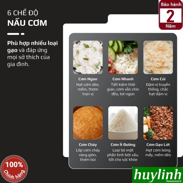 Nồi cơm điện cao tần Olivo RC-800IH 7