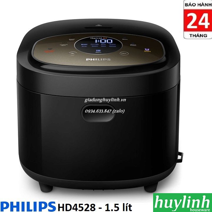 Nồi cơm điện tử cao tần Philips HD4528 - 1.5 lít