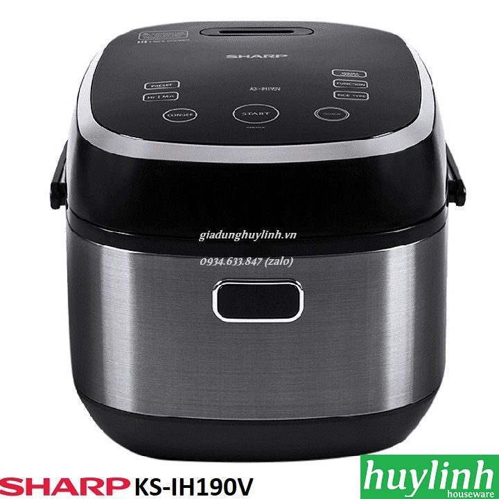Nồi cơm điện cao tần Sharp KS-IH190V - 1.9 lít
