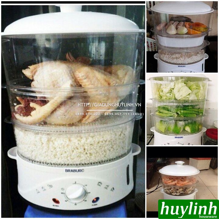 4. Hướng Dẫn Sử Dụng Nồi Hấp 3 Tầng