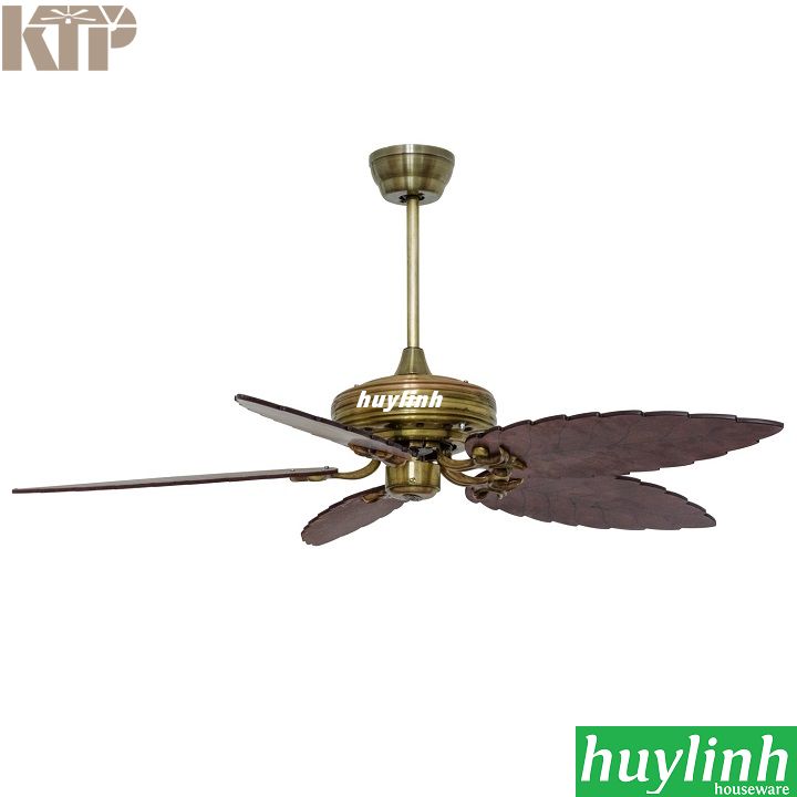 Quạt trần cánh gỗ hình lá Kim Thuận Phong KTP BT08