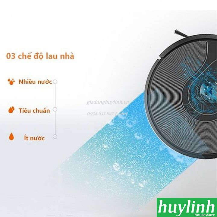 Robot hút bụi lau nhà Rapido RR5 - 2500pa 7