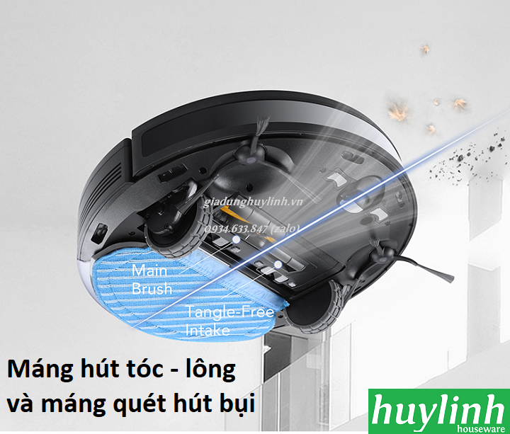 Robot hút bụi lau nhà Ecovacs Deebot OZMO 950 7