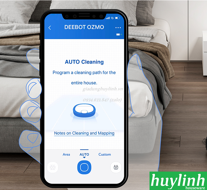 Robot hút bụi lau nhà Ecovacs Deebot OZMO 950 8