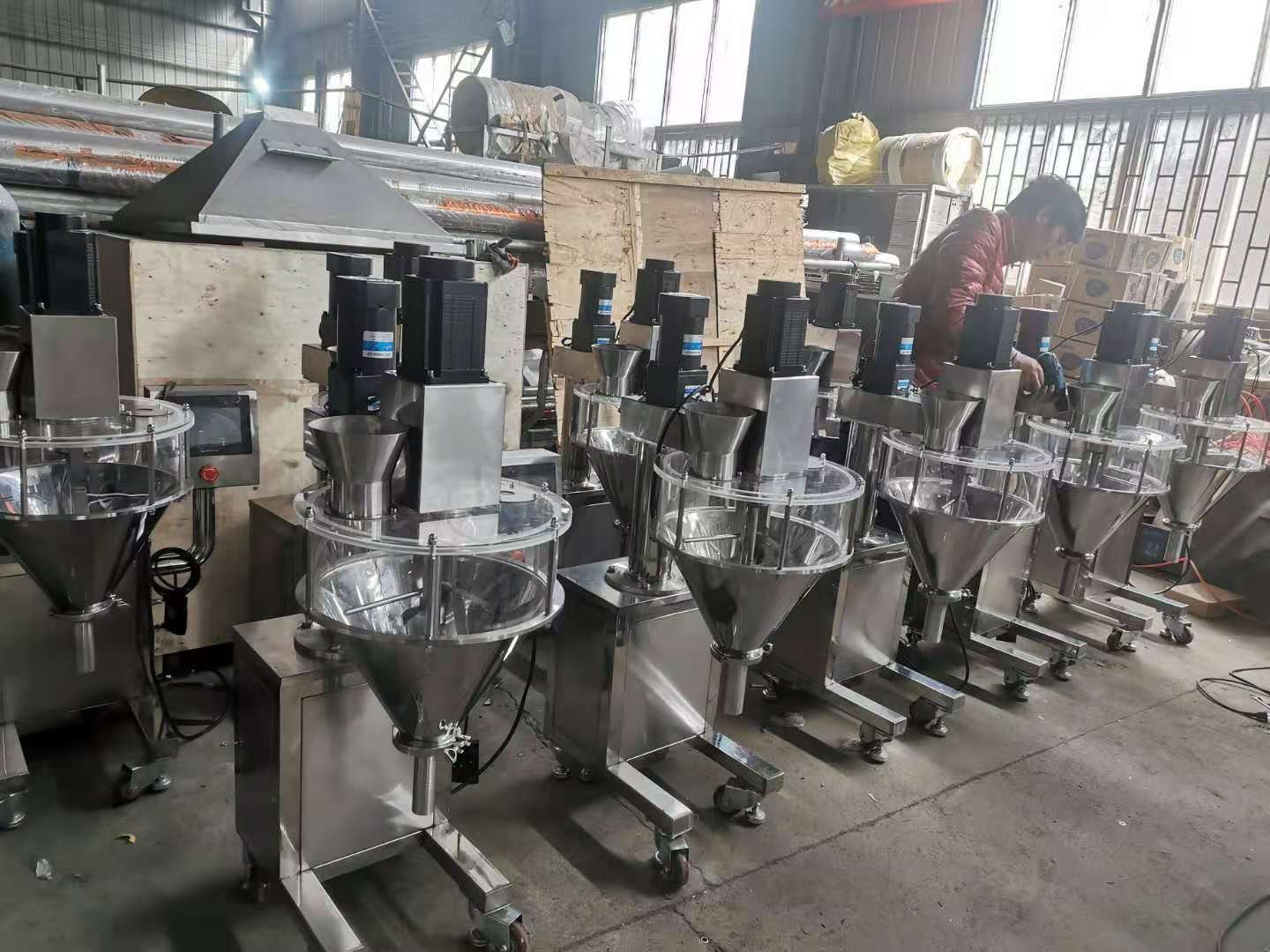 máy đóng gói bột bán tự động