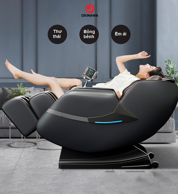 Ghế massage Okazaki OS-505A với nhiều tính năng hiện đại chức năng ghế massage okazaki os-505a