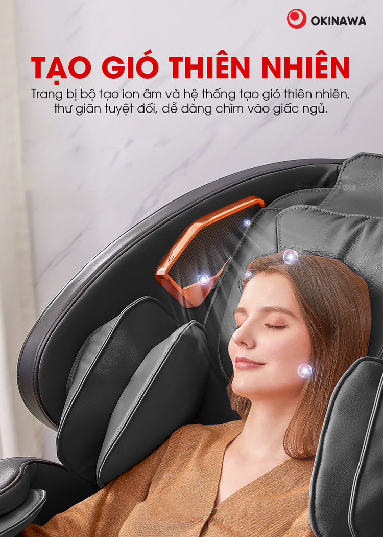 GHẾ MASSAGE OKINAWA LEGACY S-801 CHÍNH HÃNG