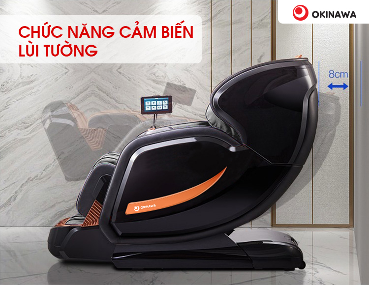 GHẾ MASSAGE OKINAWA LEGACY S-801 CHÍNH HÃNG