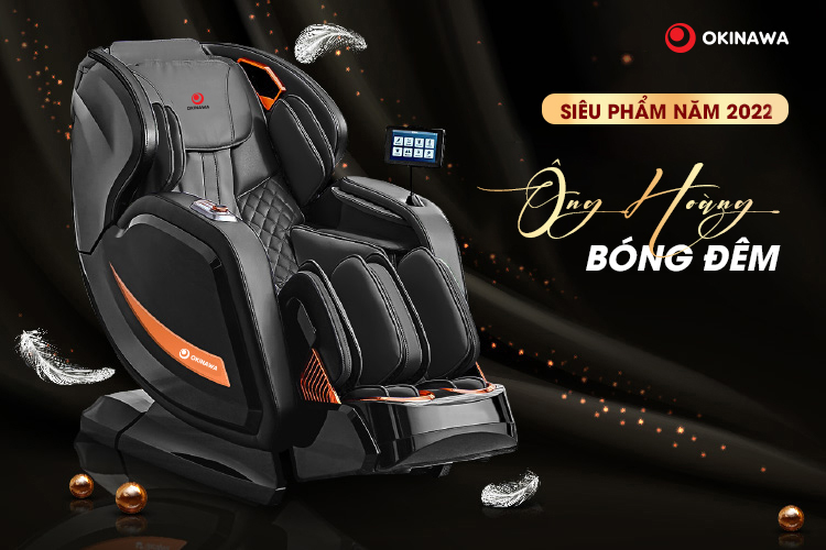 GHẾ MASSAGE OKINAWA LEGACY S-801 CHÍNH HÃNG