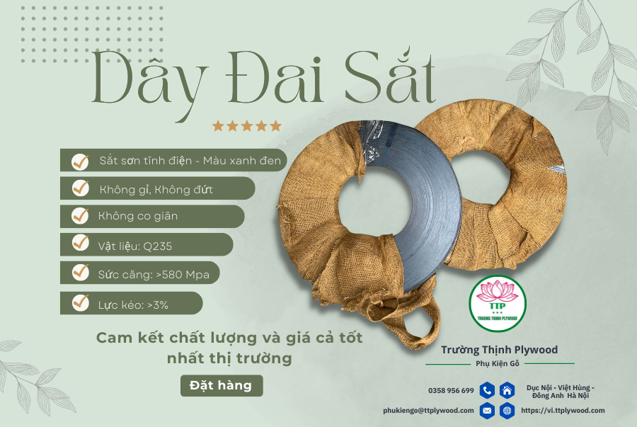 Dây đai sắt