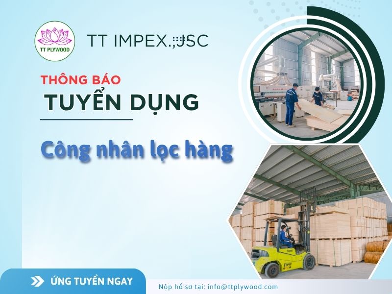 Tuyển công nhân lọc hàng – Làm việc tại Kho