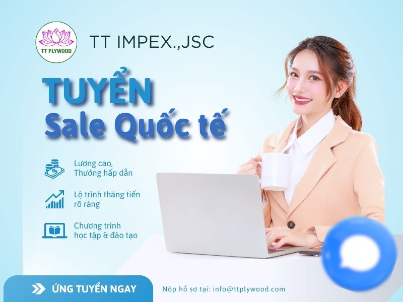Tuyển Sales quốc tế tại Hà Nội