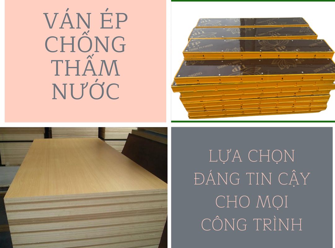 Ván ép chống thấm nước – Lựa chọn đáng tin cậy cho mọi công trình