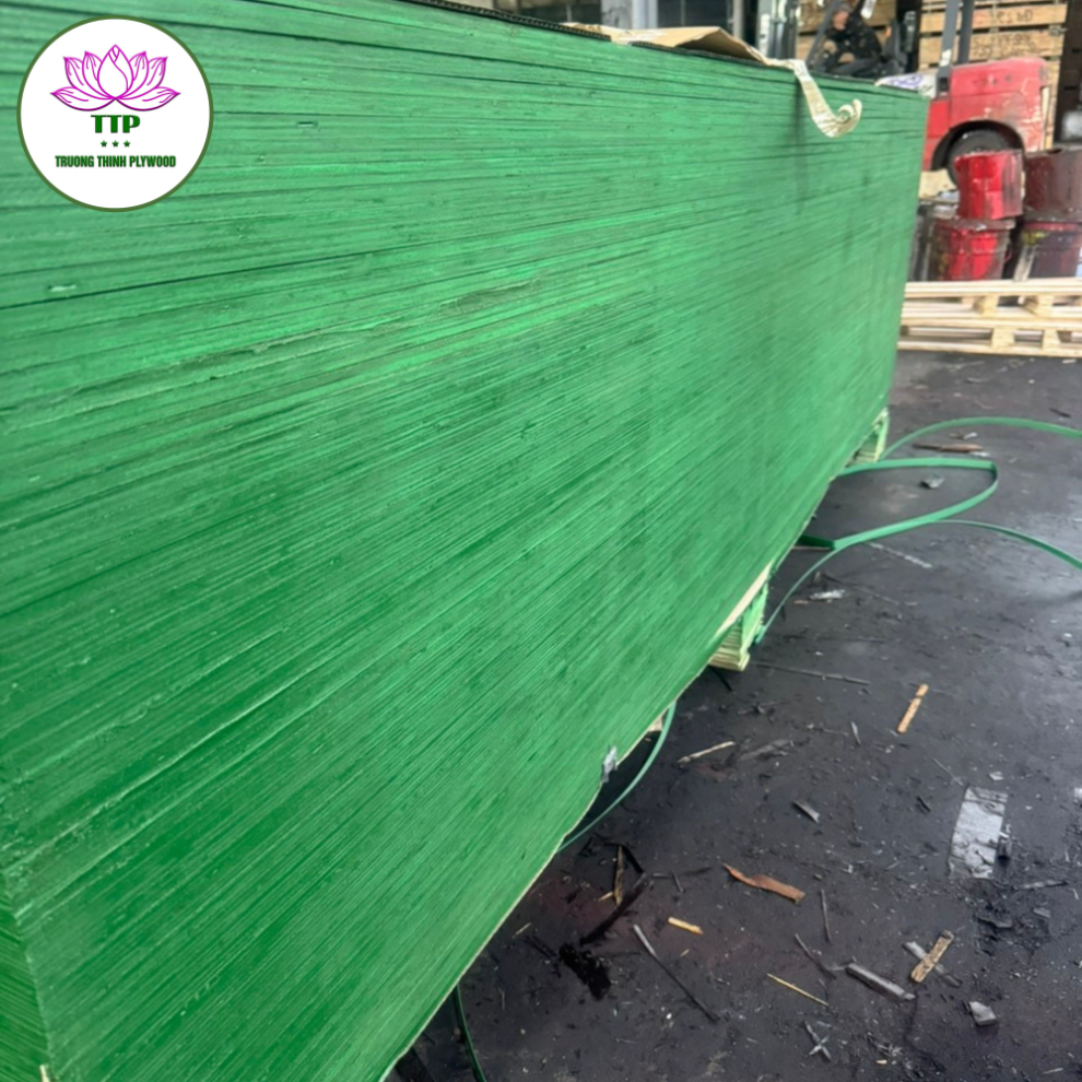 edge-painted plywood