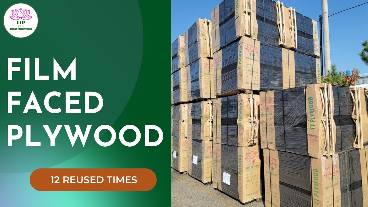 Film-Faced Plywood for Construction | Durable & Cost-Effective – TTPLYWOOD