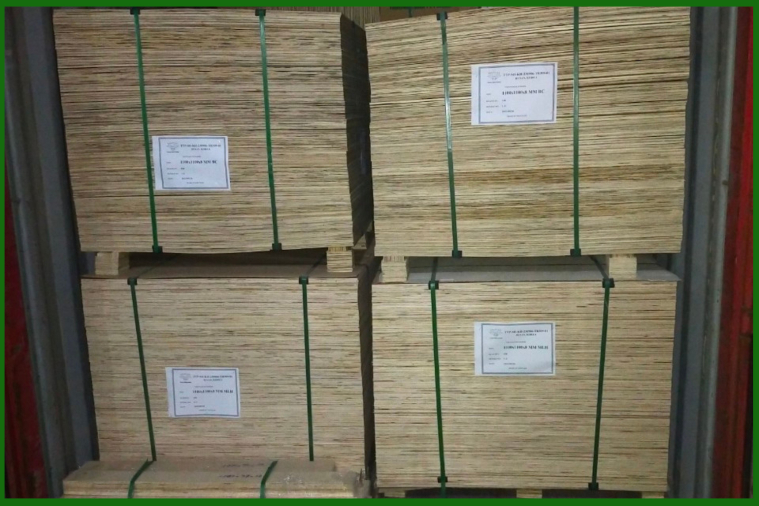 TTP RESPECTFULLY EXPORT PLYWOOD TO EGYPT