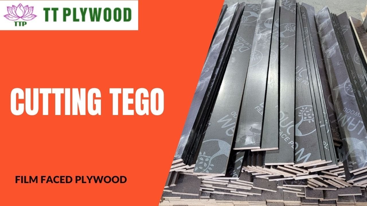 Cutting Film Faced Plywood