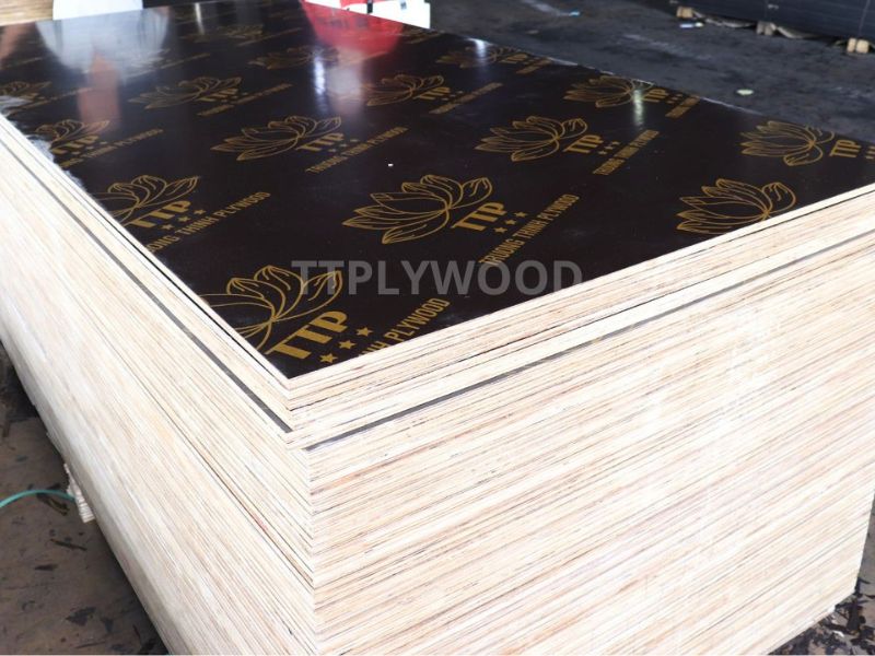 Can film-faced plywood be used for interior design?