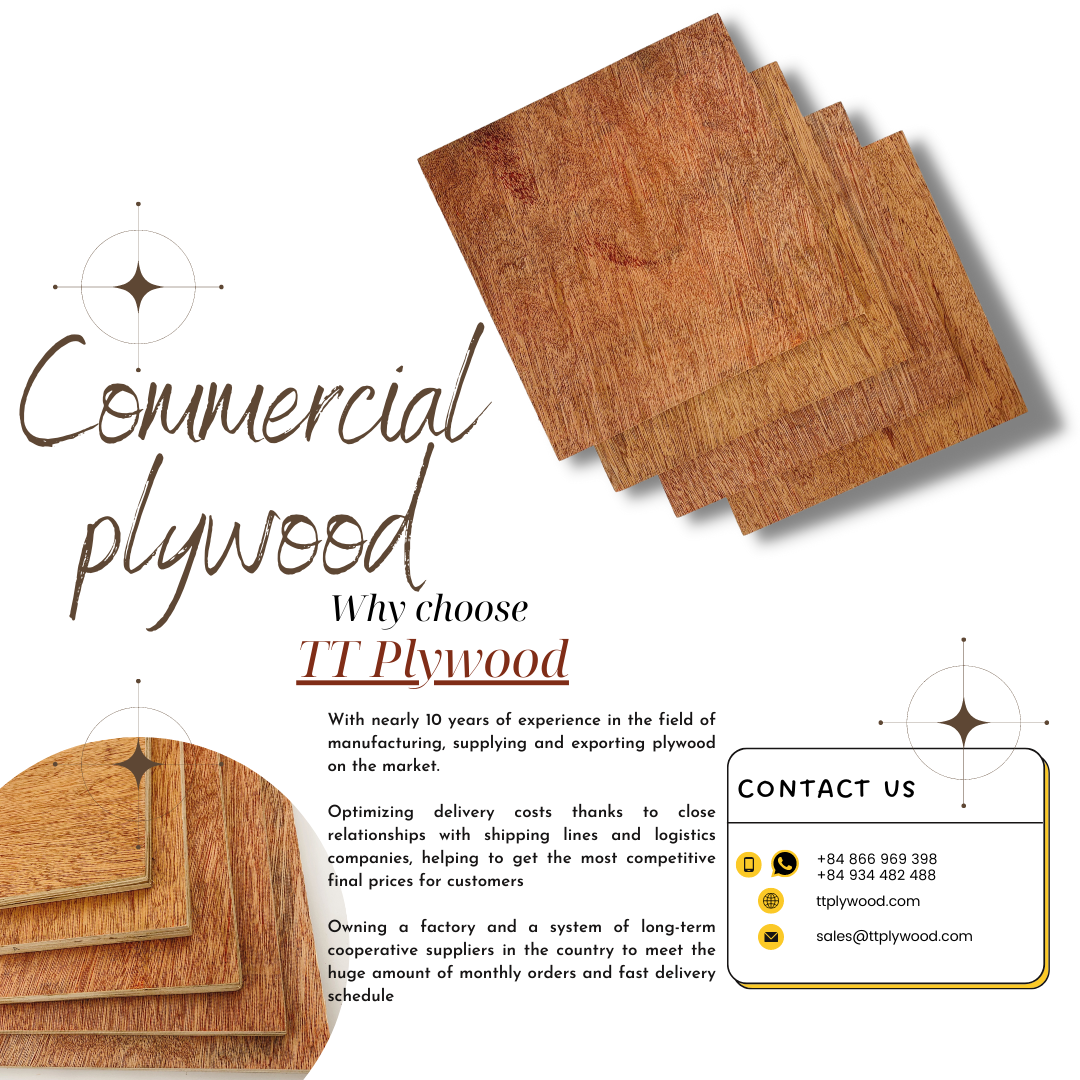 Production Process Commercial Plywood