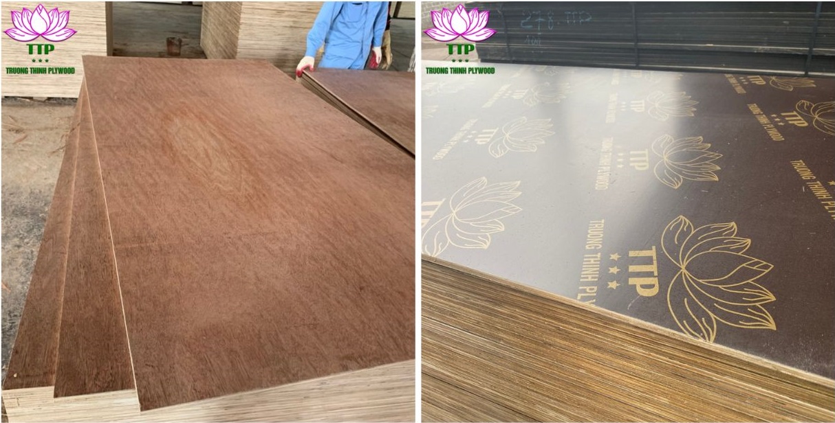 2 KINDS OF FORMWORK PLYWOOD FROM TTP