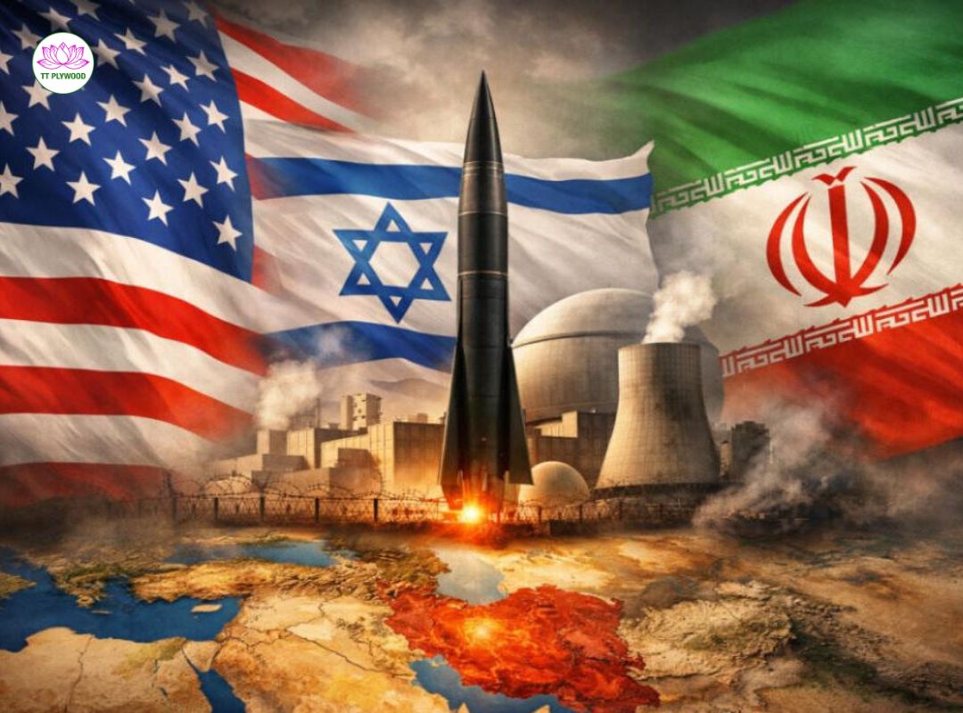 US–Israel–Iran Tensions 2025: Oil Surge, Shipping Risks and the Impact on Global Plywood Trade