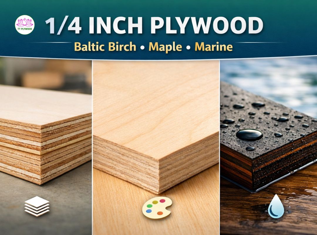 1/4 Inch Plywood Types: Baltic Birch, Maple, and Marine Uses Explained