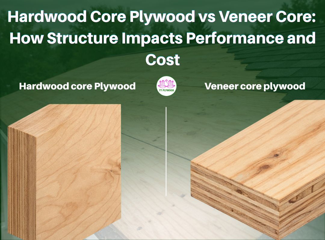 Hardwood Core Plywood vs Veneer Core: How Structure Impacts Performance and Cost